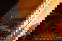 The porch from the living room.