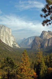 El Capitan and Half Dome