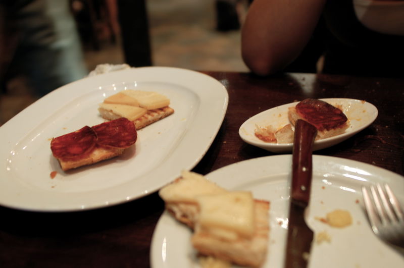 Jamon and Manchego. Over-priced, won't be going back to this particular establishment.