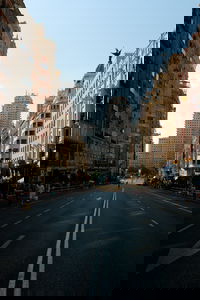 Empty, in broad daylight.