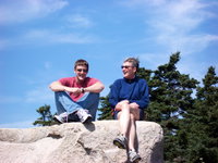 Hanging out. Schoodic Point, Acadia National Park, Maine.