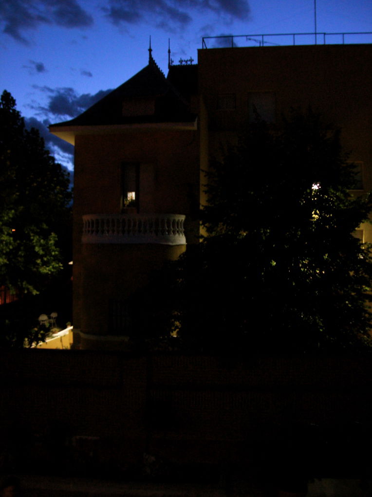Night time view of the convent that sits next door to Loyola, which I can see from my window. I'm convinced the nuns only leave in the middle of the night when nobody is around.
