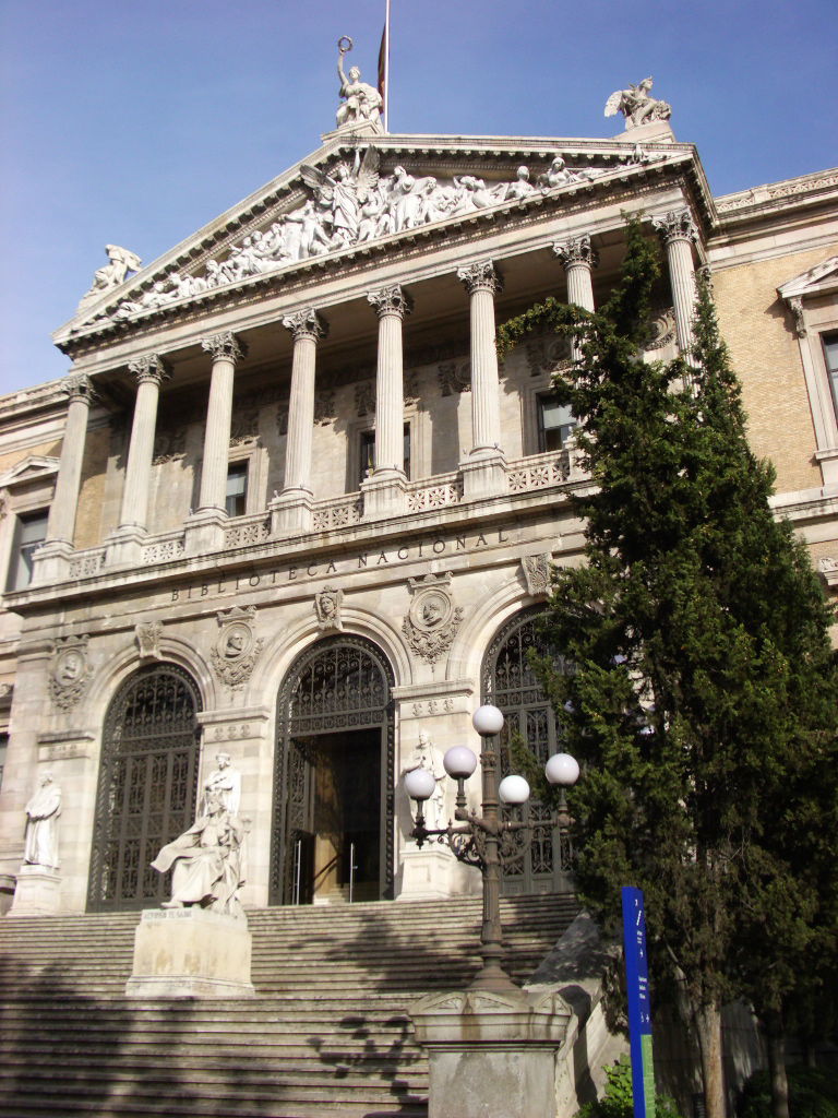 The main public library in Madrid.