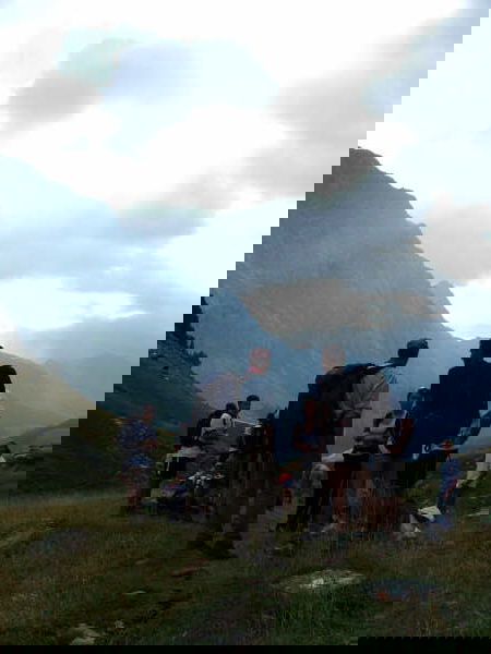 Various heights, various people and various mountains. All taken by the good sir John Holder.