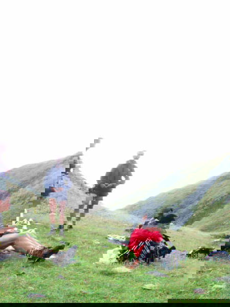 Various heights, various people and various mountains. All taken by the good sir John Holder.