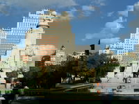 My parents are coming to visit so I decided to go take a look and see where Plaza de Espana actually is. I found it, and consequently found the Don Quixote and Cervantes statues that occupy the park.