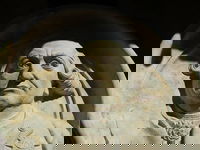 On one of the walls of the Plaza Mayor in Salamanca, Spain.