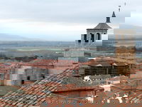 View from the foot of the wall at Ávila, looking out onto Castile y León.