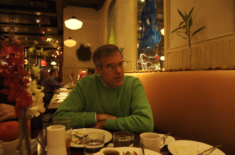 My Dad got this new sweater for Christmas.