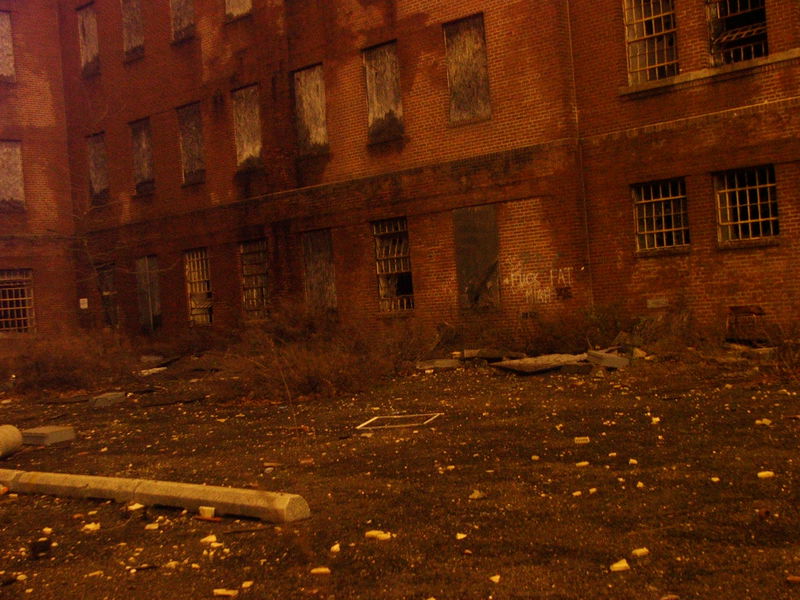 Ground view of the building.