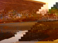 Roof again, with more grafitti.