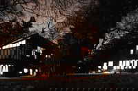 Playing with long-exposures again. Not a very good shot, but best I could get given what I know. Next time around I'll lessen the light in the house, and I'll try and figure out how to manually focus my AF lens (if it's possible) because AF-Assist doesn't really work at night from fifteen yards.