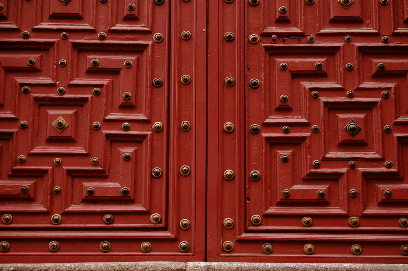 Church doors. Salamanca, Spain.
